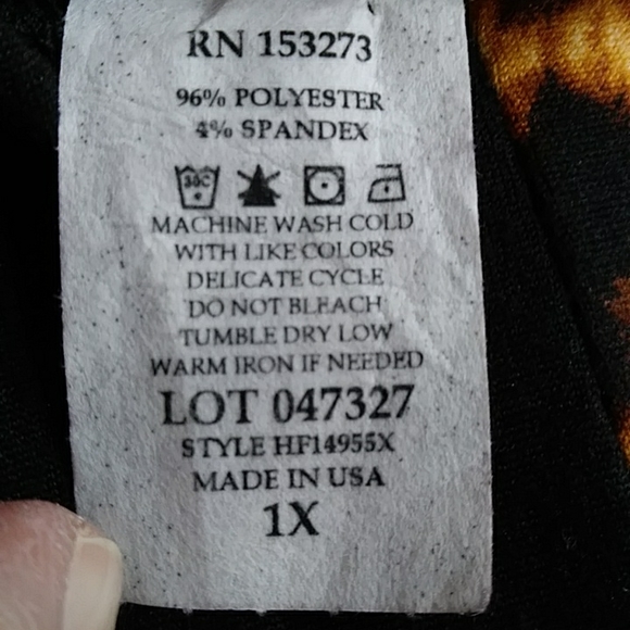 NWOT Arabella Color Block Leopard Print Hooded Dress 1X Black Brown - Picture 5 of 16